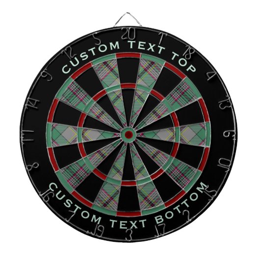 Clan Craig Tartan Dart Board Dartbord (Voorkant)