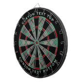 Clan Craig Tartan Dart Board Dartbord (Voorkant Rechts)