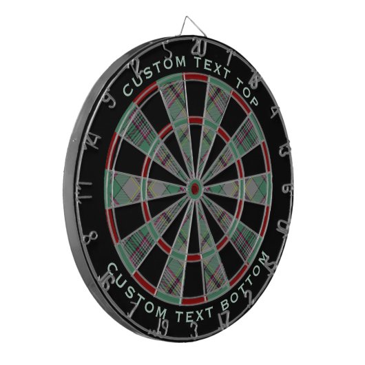 Clan Craig Tartan Dart Board Dartbord (Voorkant Links)