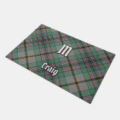 Clan Craig Tartan Doormat Deurmat (Schuin)