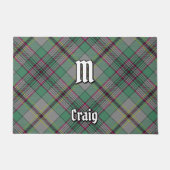 Clan Craig Tartan Doormat Deurmat (Voorkant)