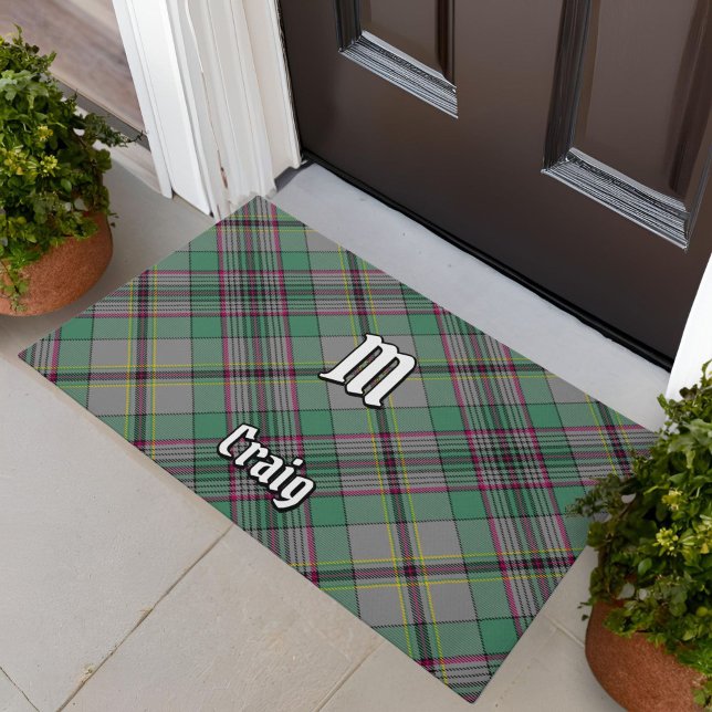 Clan Craig Tartan Doormat Deurmat (Creator heeft geüpload)