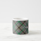 Clan Craig Tartan Espresso Espresso Kop (Voorkant)