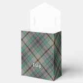 Clan Craig Tartan Favor Box Bedankdoosjes (Geopend)