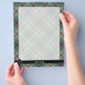 Clan Craig Tartan Flyer (Hand)