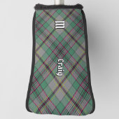 Clan Craig Tartan Golf Head Hoesje Golfheadcover (Draai 90)