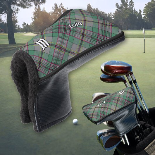 Clan Craig Tartan Golfhoofddekking Golfheadcover