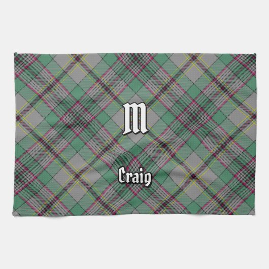 Clan Craig Tartan Kitchen Towel Theedoek (Horizontaal)