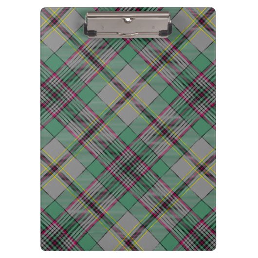 Clan Craig Tartan Klembord (Voorkant)