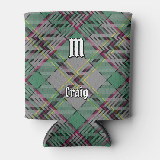 Clan Craig Tartan Koelbox Blikjeskoeler (Voorkant)