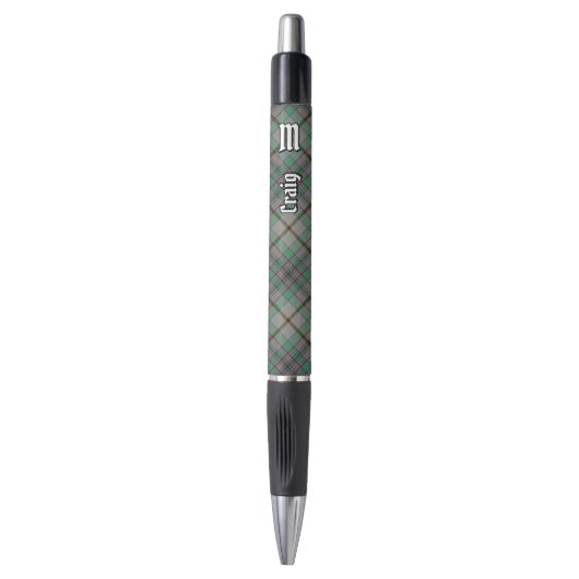 Clan Craig Tartan Pen (Voorkant Verticaal)