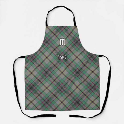 Clan Craig Tartan Schort (Voorkant)
