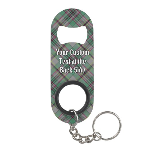 Clan Craig Tartan Sleutelhanger Bottle Open Mini Flessenopener (Achterkant)
