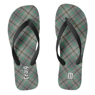 Clan Craig Tartan Teenslippers