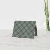 Clan Craig Wapen over Tartan (Achterkant)