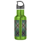 Clan Craig Wapen over Tartan Waterfles (Achterkant)