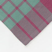 Clan Crawford Ancient Tartan Pset Fleece Deken (Hoek)