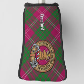 Clan Crawford Crest Golf Head Hoesje Golfheadcover (Draai 90)