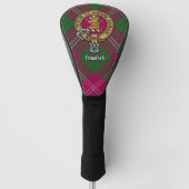 Clan Crawford Crest Golf Head Hoesje Golfheadcover (Voorkant)