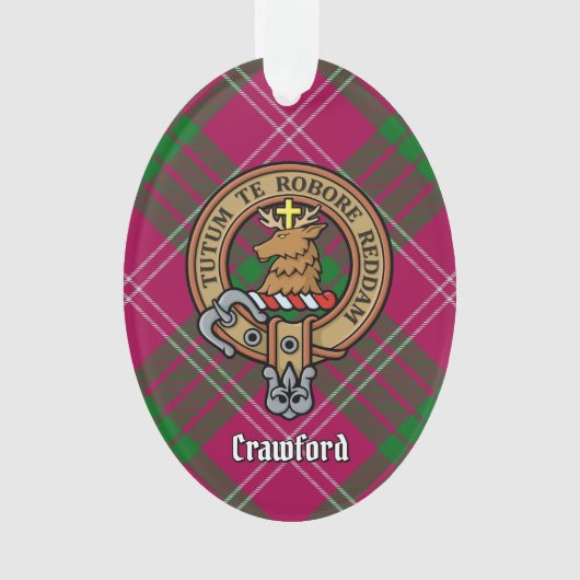 Clan Crawford Crest Ornament (voorkant)