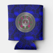 Clan Crawford Crest & Tartan Knot Blikjeskoeler (Achterkant)