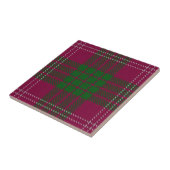 Clan Crawford Scottish Expressions Tartan Tegeltje (Zijkant)