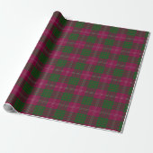 Clan Crawford Scottish Tartan Cadeaupapier (Uitgerold)