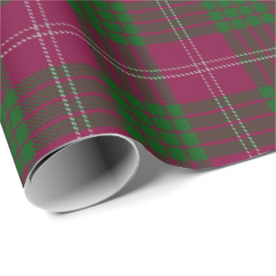 Clan Crawford Scottish Tartan Cadeaupapier
