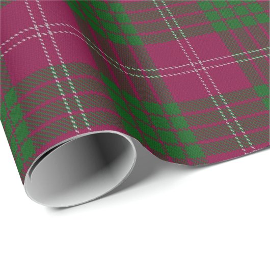 Clan Crawford Scottish Tartan Cadeaupapier (Rol Hoek)