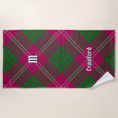 Clan Crawford Tartan Beach Towel Strandlaken (Voorkant)
