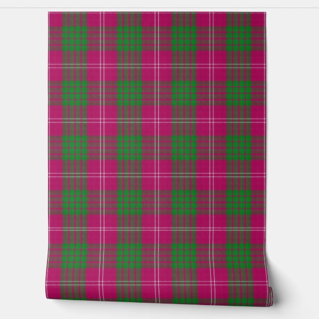 Clan Crawford Tartan Behang (Afrollen)