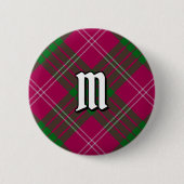 Clan Crawford Tartan Button (Voorkant)