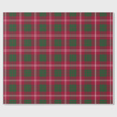 Clan Crawford Tartan Cadeaupapier (Vlak)