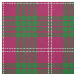 Clan Crawford Tartan Fabric Stof
