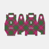 Clan Crawford Tartan Favor Box Bedankdoosjes (Uitgevouwen)