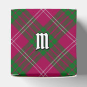 Clan Crawford Tartan Favor Box Bedankdoosjes (Bovenkant)