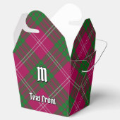 Clan Crawford Tartan Favor Box Bedankdoosjes (Geopend)