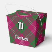 Clan Crawford Tartan Favor Box Bedankdoosjes (Achterkant)