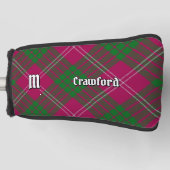 Clan Crawford Tartan Golf Head Hoesje Golfheadcover (Voorkant)