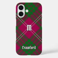 Clan Crawford Tartan Hoesje-Mate iPhone Case