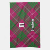 Clan Crawford Tartan Kitchen Towel Theedoek (Verticaal)