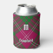 Clan Crawford Tartan Koelbox Blikjeskoeler (Blikje Voorkant)