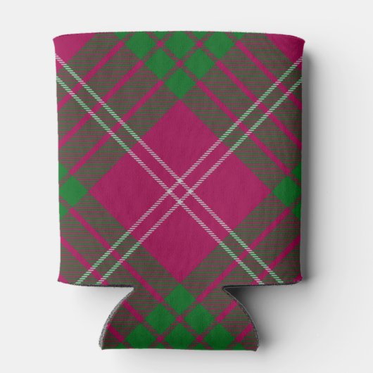 Clan Crawford Tartan Koelbox Blikjeskoeler (Achterkant)