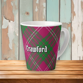 Clan Crawford Tartan Latte Mok