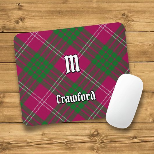Clan Crawford Tartan Muismat