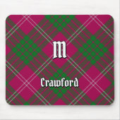 Clan Crawford Tartan Muismat (Voorkant)