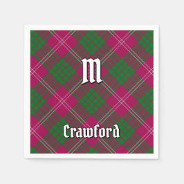 Clan Crawford Tartan Napkins Servet