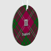 Clan Crawford Tartan Ornament (voorkant)