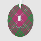 Clan Crawford Tartan Ornament (voorkant)