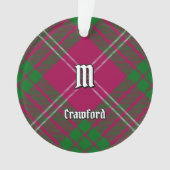 Clan Crawford Tartan Ornament (voorkant)